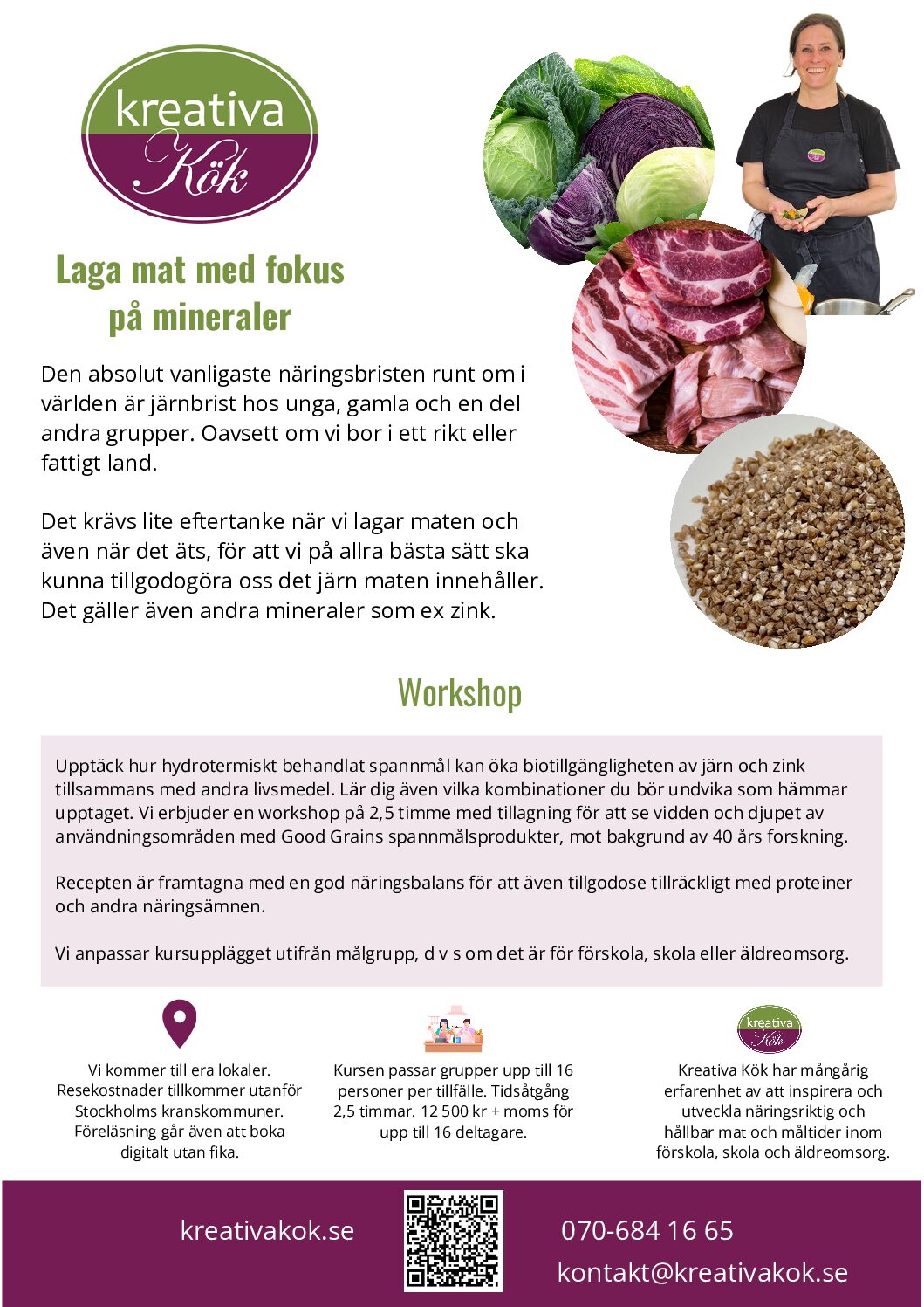 Laga mat med fokus på mineralupptag